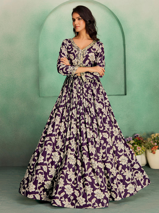 Madhuram Aliya Cut Anarkali Gown – Wedding & Festive Wear