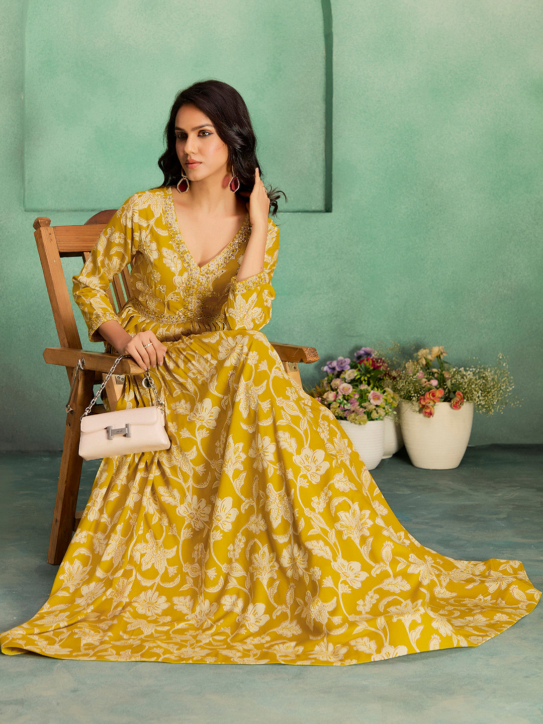 Madhuram Aliya Cut Anarkali Gown – Wedding & Festive Wear