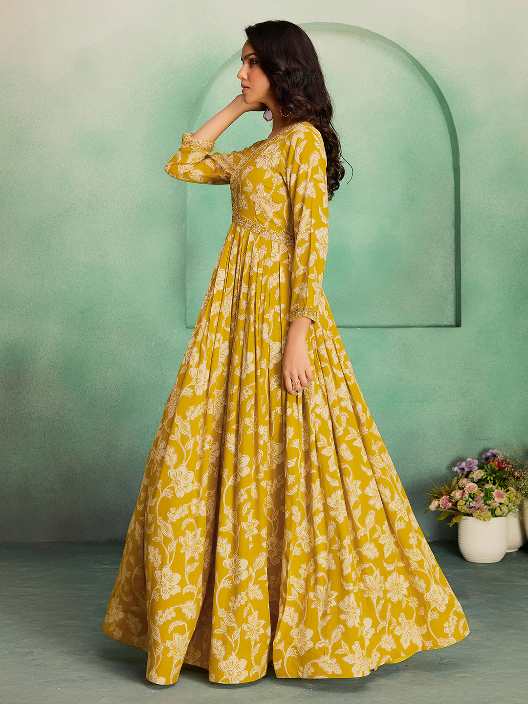 Madhuram Aliya Cut Anarkali Gown – Wedding & Festive Wear