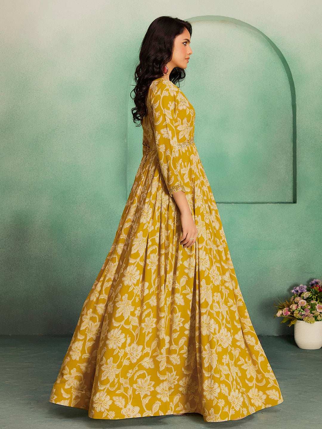 Madhuram Aliya Cut Anarkali Gown – Wedding & Festive Wear