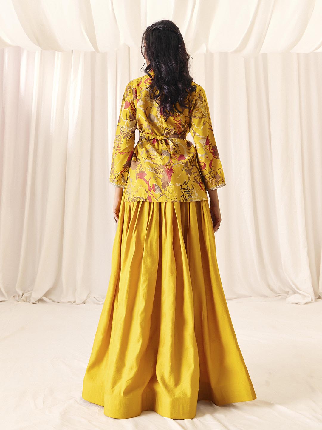 Indo western Stitched Lehenga & Kurta – Madhuram | Wedding & Festive Wear