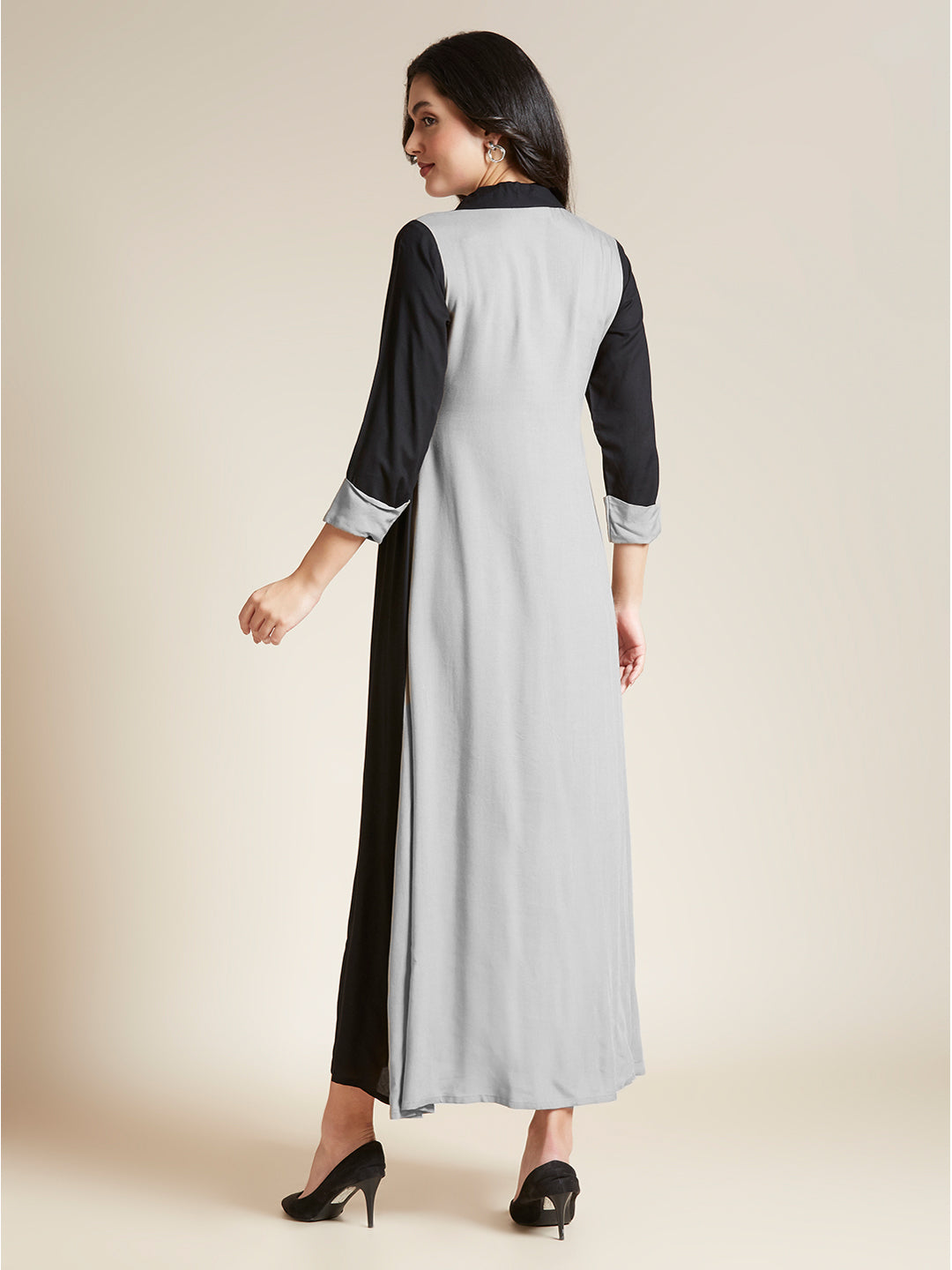 Readymade Rayon A-Line Kurti – Flattering Fit, Stylish & Comfortable