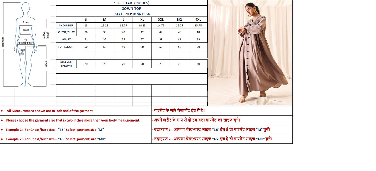 Madhuram textiles Women's  Vatican Fabric-Boho Flared Kurta Dress -Long Maxi Kurta Top | M-2554